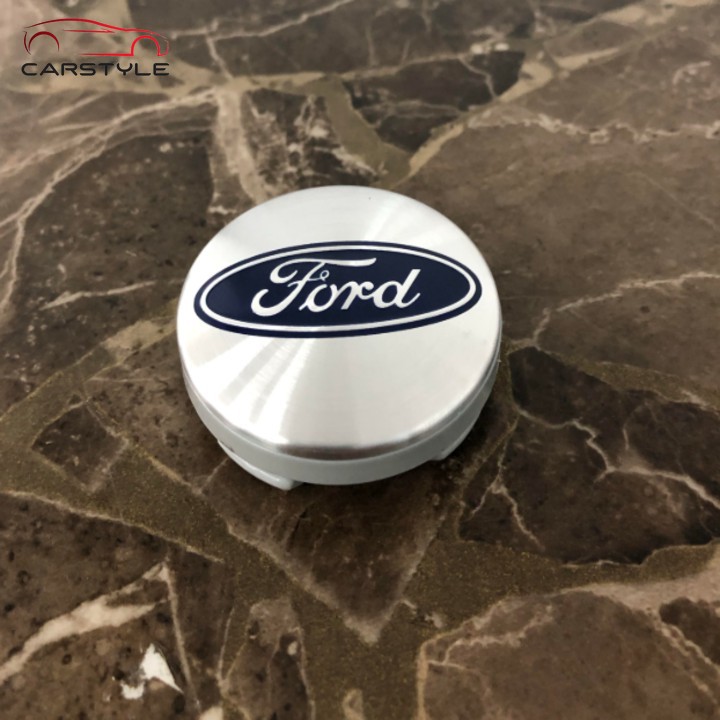 Biểu tượng logo Ford chụp mâm, vành, bánh xe ô tô kích thước 54MM/ Mã sản phẩm FORD54 EVEREST MK3 MK4 kuga focus