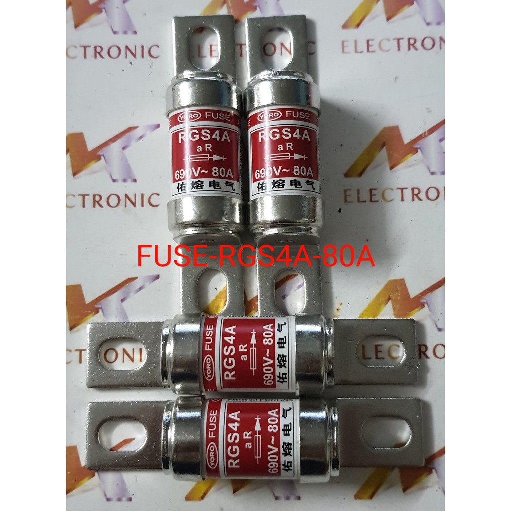 Cầu chì ngắt nhanh FUSE RGS4A 80A