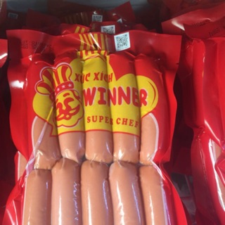 2 gói xúc xích winer CP gói 500g 10 cây