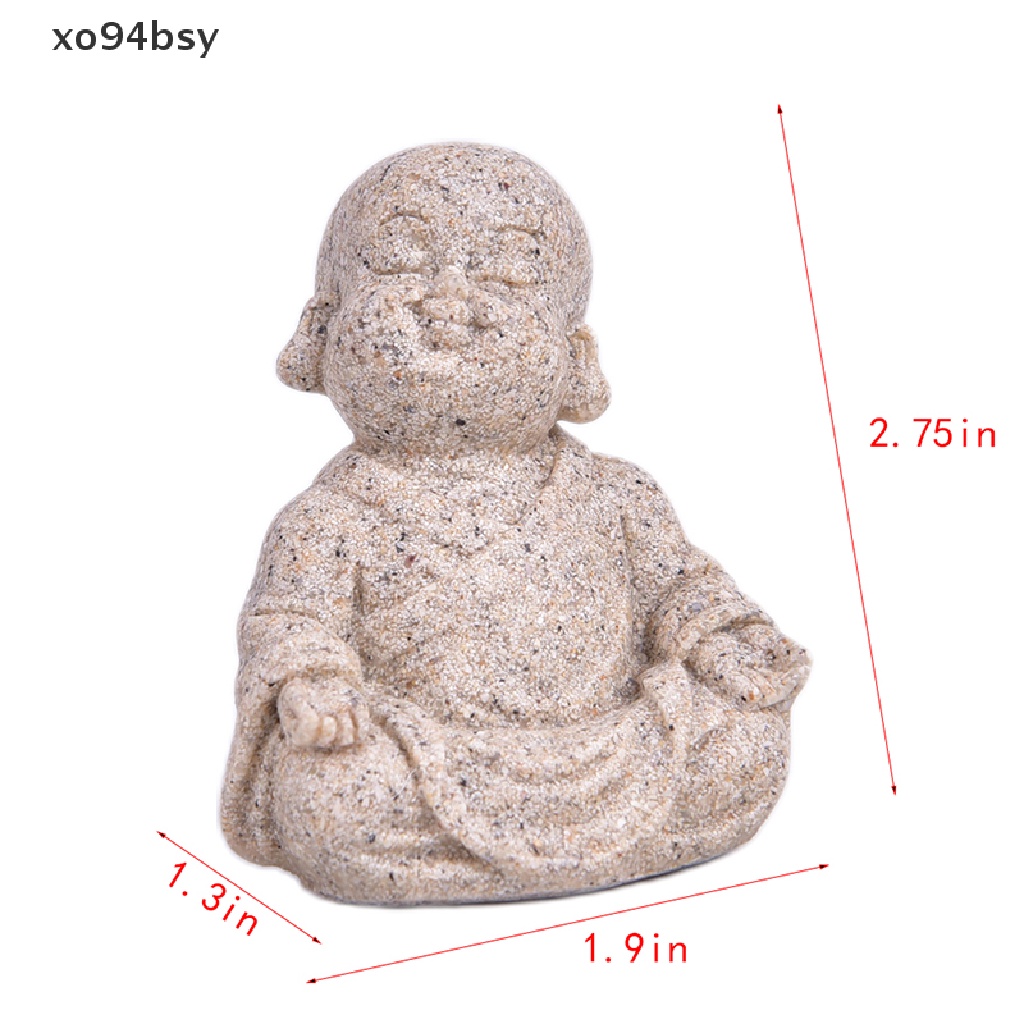 Tượng Phật Nhỏ Bằng Đá Cát xo94bsy Dùng Trang Trí Nhà Cửa