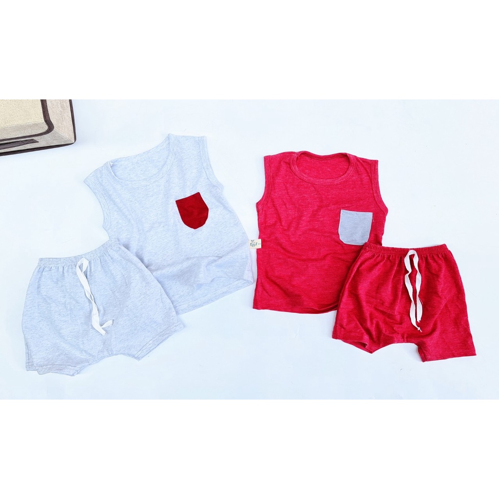 QUẦN ÁO COTTON BA LỖ BÉ TRAI - BEBEFAMILY SHOP - STQ