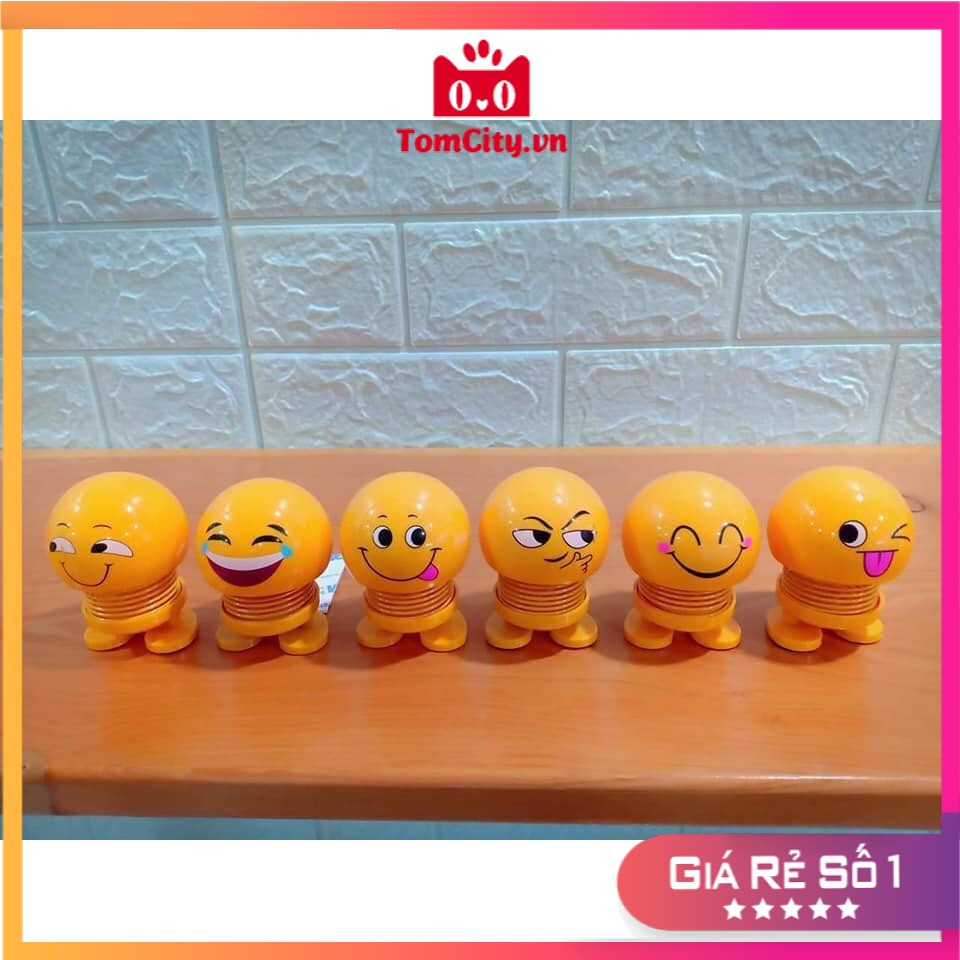 [Nhập mã TOYMAY15 giảm 15K] [HOT Có Video] Thú Nhún Emojji con lắc lò xo - Siêu Chất - Siêu Vui Emoji