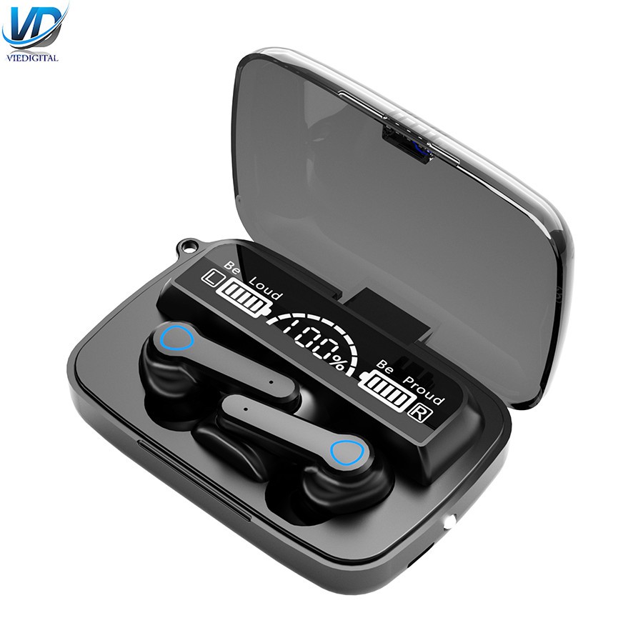 Tai nghe, Tai nghe bluetooth M19, chống nước, chống ồn, pin trâu, có đèn pin, BH 12 tháng, lỗi 1 đổi 1 trong 30 ngày. | BigBuy360 - bigbuy360.vn
