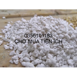 Đá Perlite (Đá trân châu) trang trí trồng cây 100gr