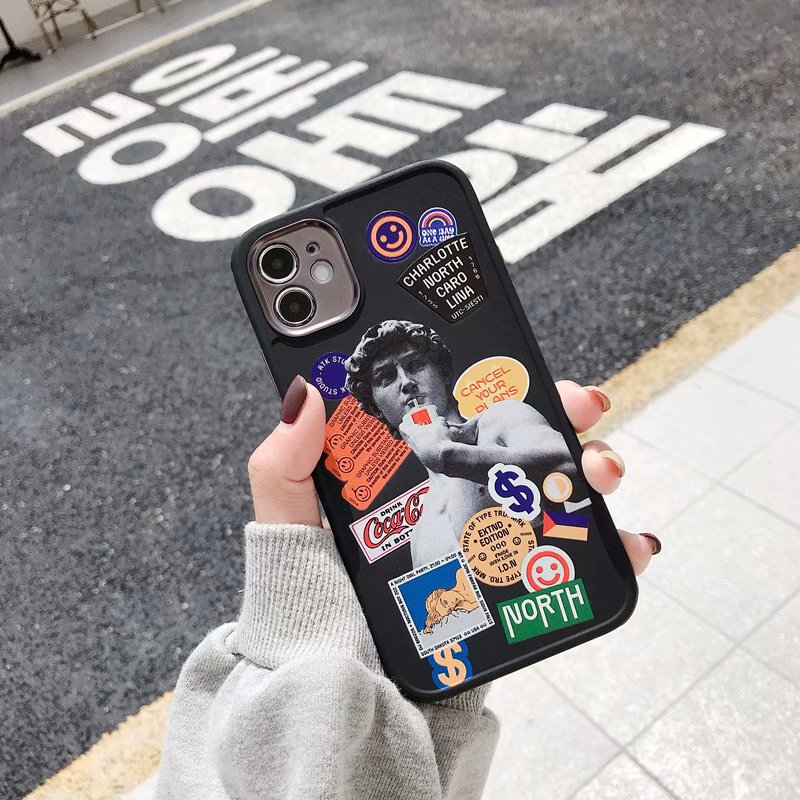 Ốp lưng chống sốc độc đáo cho IPhone 11 pro Max X XS XR XSMAX SE 2020 7 8 Plus | BigBuy360 - bigbuy360.vn