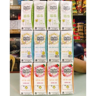 VỈ 4 HỘP SỮA UỐNG TIỆT TRÙNG NUTRI BOOST KIDS 180ML