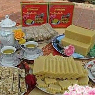 COMBO 1KG CHÈ LAM TRẮNG,1 GẤC,0.5KG LẠC