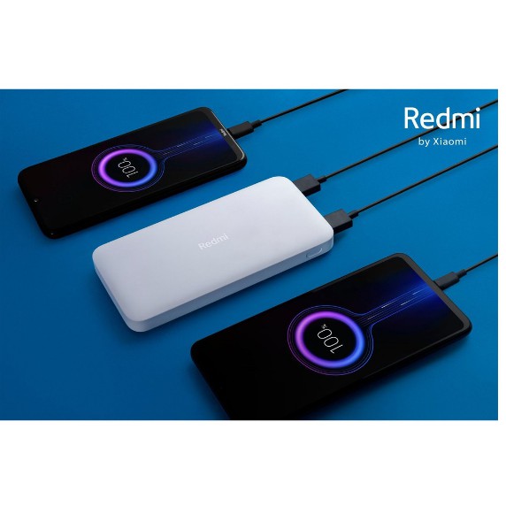 Pin Sạc Dự Phòng Xiaomi Redmi 10000mAh Tích Hợp Cổng USB Type - C In/Out Hỗ Trợ Sạc Nhanh 18W - Hàng Chính Hãng