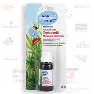 Tinh dầu trà úc tea tree oil das gesunde plus 30ml_đức