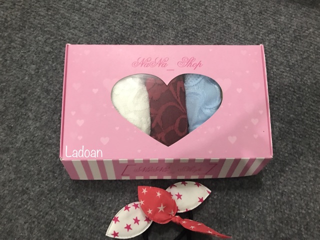 Hộp 5 quần cotton phối ren | BigBuy360 - bigbuy360.vn