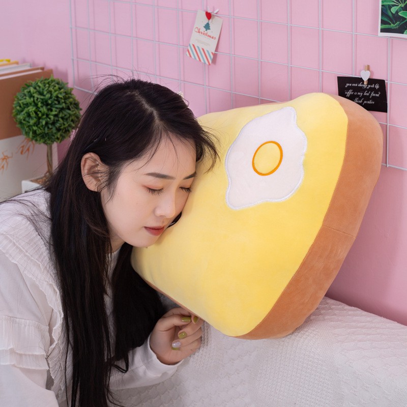 Mới Gối Ôm Nhồi Bông Hình Đùi / Pizza / Đùi Gà / Hamburger Ngộ Nghĩnh Đáng Yêu