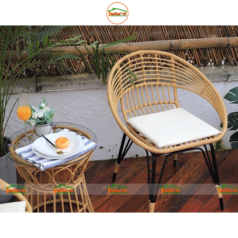 Bộ Bàn Ghế Phượng Hoàng Ban Công | Ngoài Trời | Phòng Khách | Sân Vườn