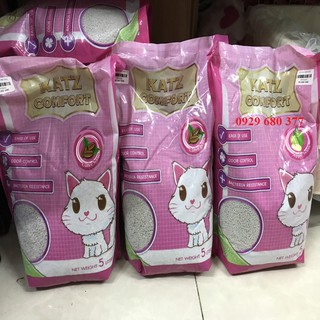 CÁT VỆ SINH CHO MÈO KATZ COMFORT 5lits