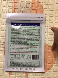 Cao dán thảo dược giảm đau Ecoship