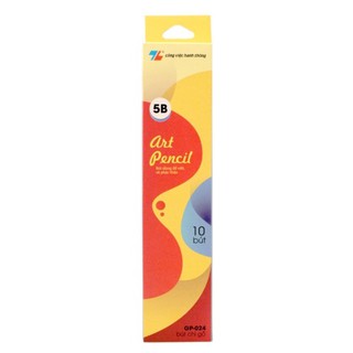 [ Chính hãng ] Bút chì mỹ thuật Thiên Long 5B GP-024 ( 2 cây / vỉ ) hàng có kiển tra chất lượng và an toàn