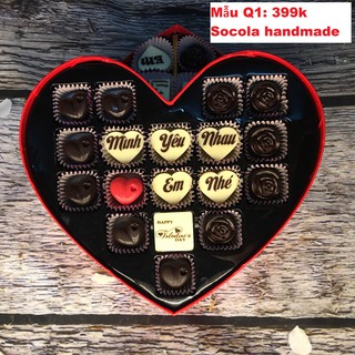 Socola Valentine Handmade (Viết chữ theo yêu cầu)