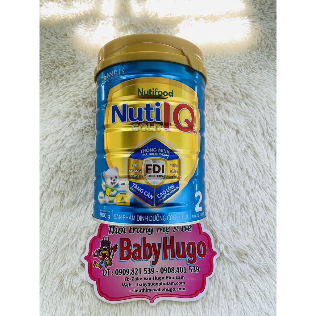 Sữa Nutifood Nuti IQ Gold Số 2 lon 900g