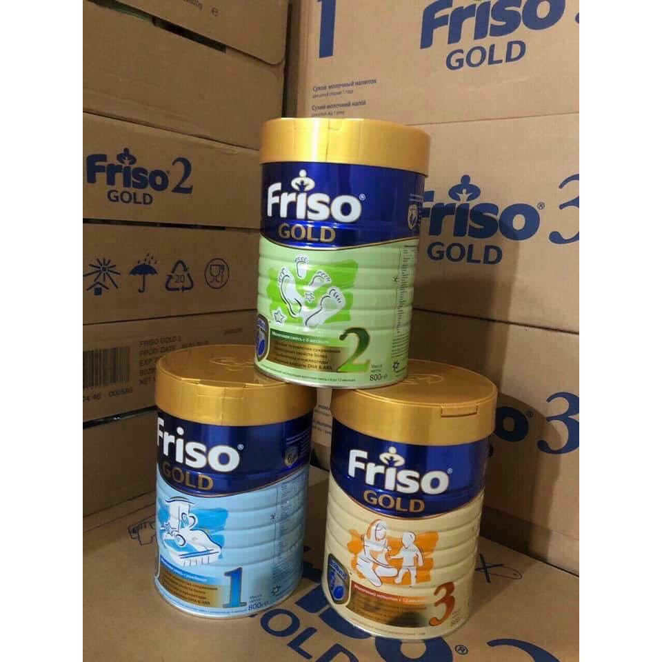 Sữa Friso Nga số 1 - 2 - 3 800G