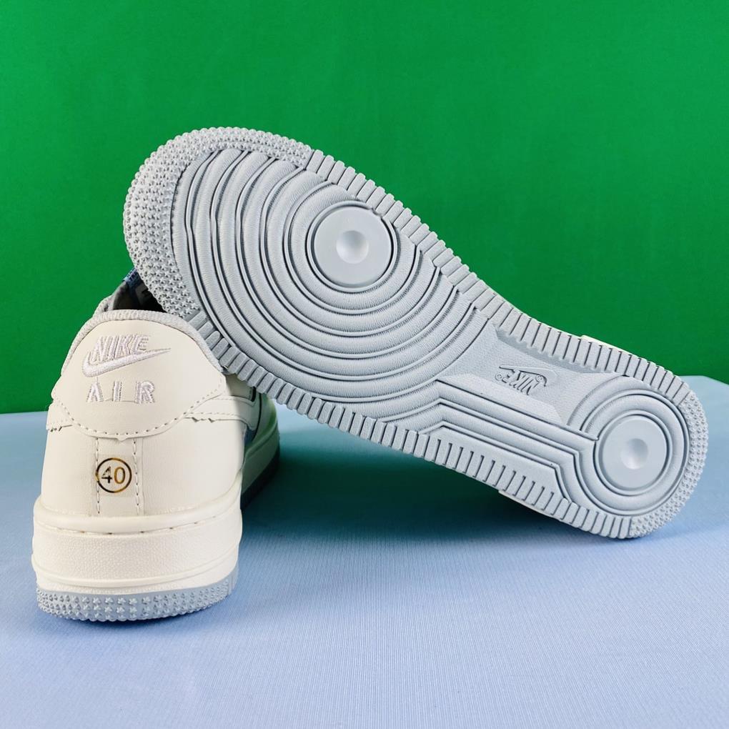 ✅shinnava✅  Giày AF1 Air Force 1 Trắng Xanh Êm Đềm Bao Xịn Bao Check Ảnh Video Thực Tế
