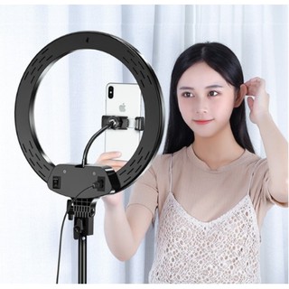 Đèn Led livestream, đèn livestream hỗ trợ trang điểm, chụp ảnh, quay phim 3 chế độ sáng