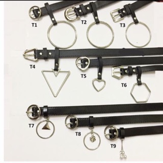 Dây nịch/thắt lưng da nữ hàng loại 1 (kèm khuyên)