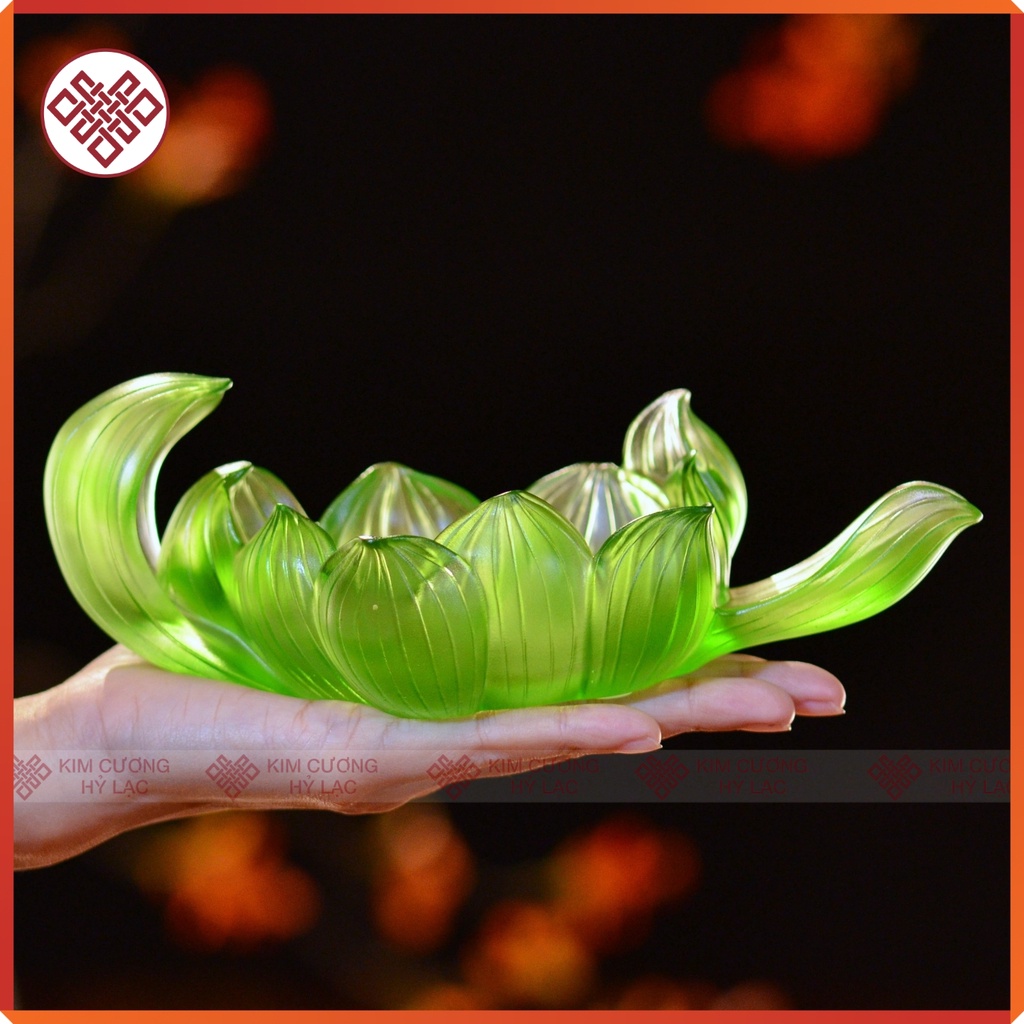 Tượng Phật Dược Sư Mật Tông [Kim Cương Hỷ Lạc] 12Cm Màu Xanh Lá