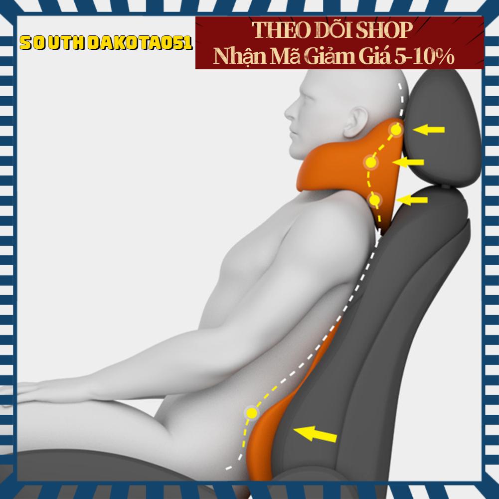 [Hàng HOT] Gối Tựa Đầu Ô Tô Cao Cấp Chống Ngủ Gật Đau Mỏi Cổ Vai Gáy - Gối Kê Cổ Hình Chữ U Cho Xe Hơi【Southdakota051】