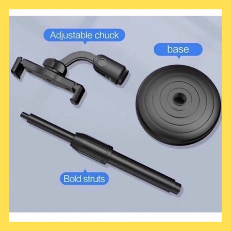 Hàng Loại 1] Giá Đỡ Điện Thoại livestream xem video Ổn Định Xoay 360 Độ dùng để Quay Phim Ghi Hình Đa Dụng | BigBuy360 - bigbuy360.vn