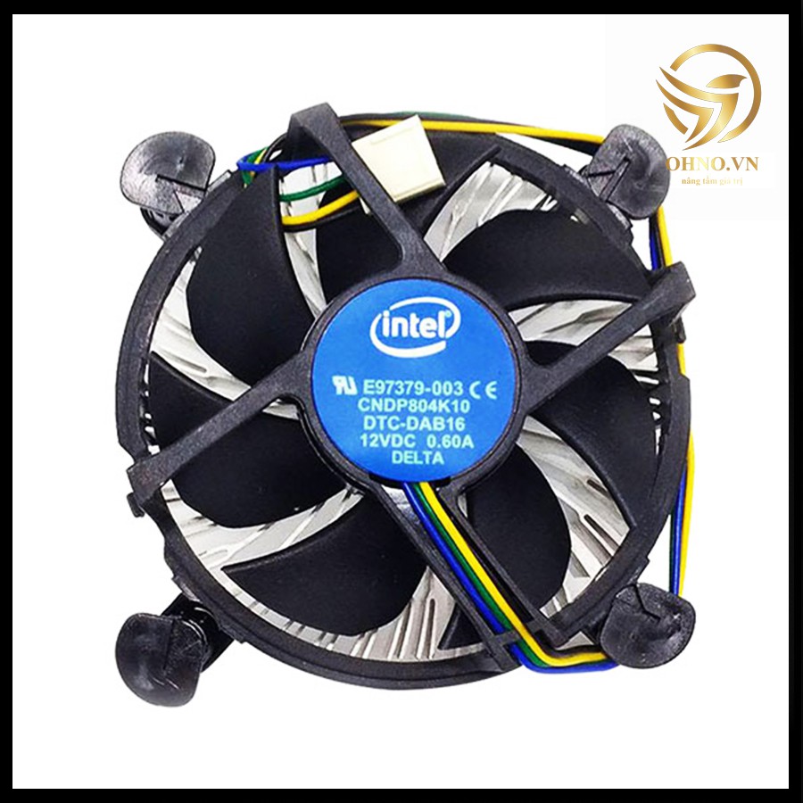 Tản Nhiệt Khí Fan CPU Cho PC Hàng Zin Intel 1155 BOX Quạt Tản Nhiệt Cho CPU Máy Tính Chính Hãng - OHNO VIỆT NAM