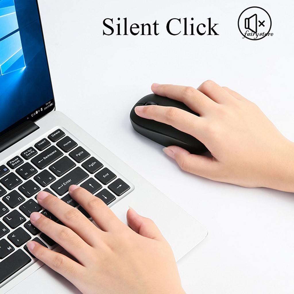 Chuột Không Dây Kết Nối Bluetooth Cho Pc / Laptop