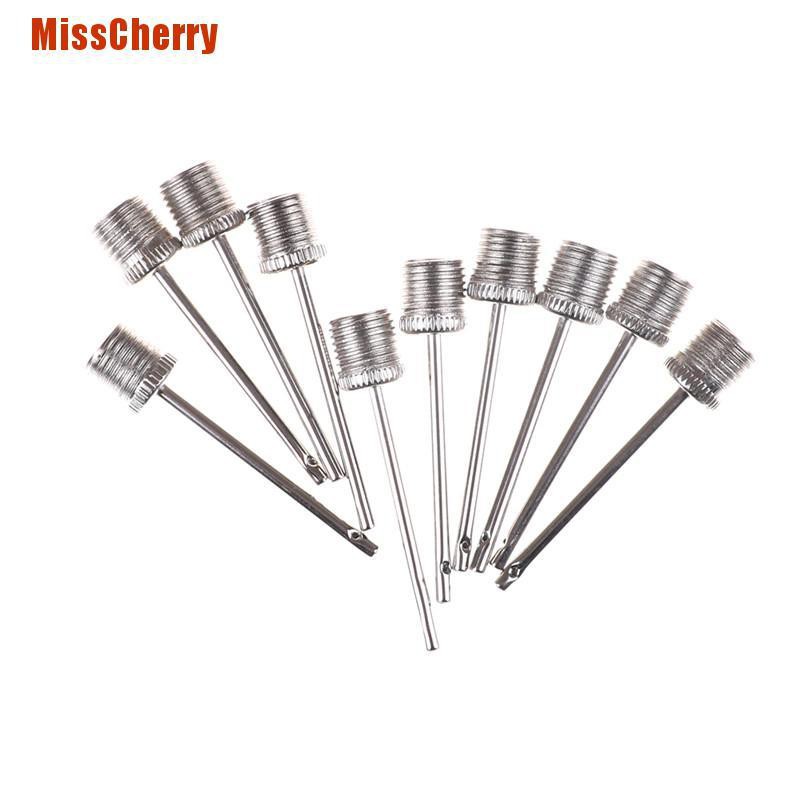 Bộ 10 Ống Bơm Bóng Bằng Thép Không Gỉ Chất Lượng Cao