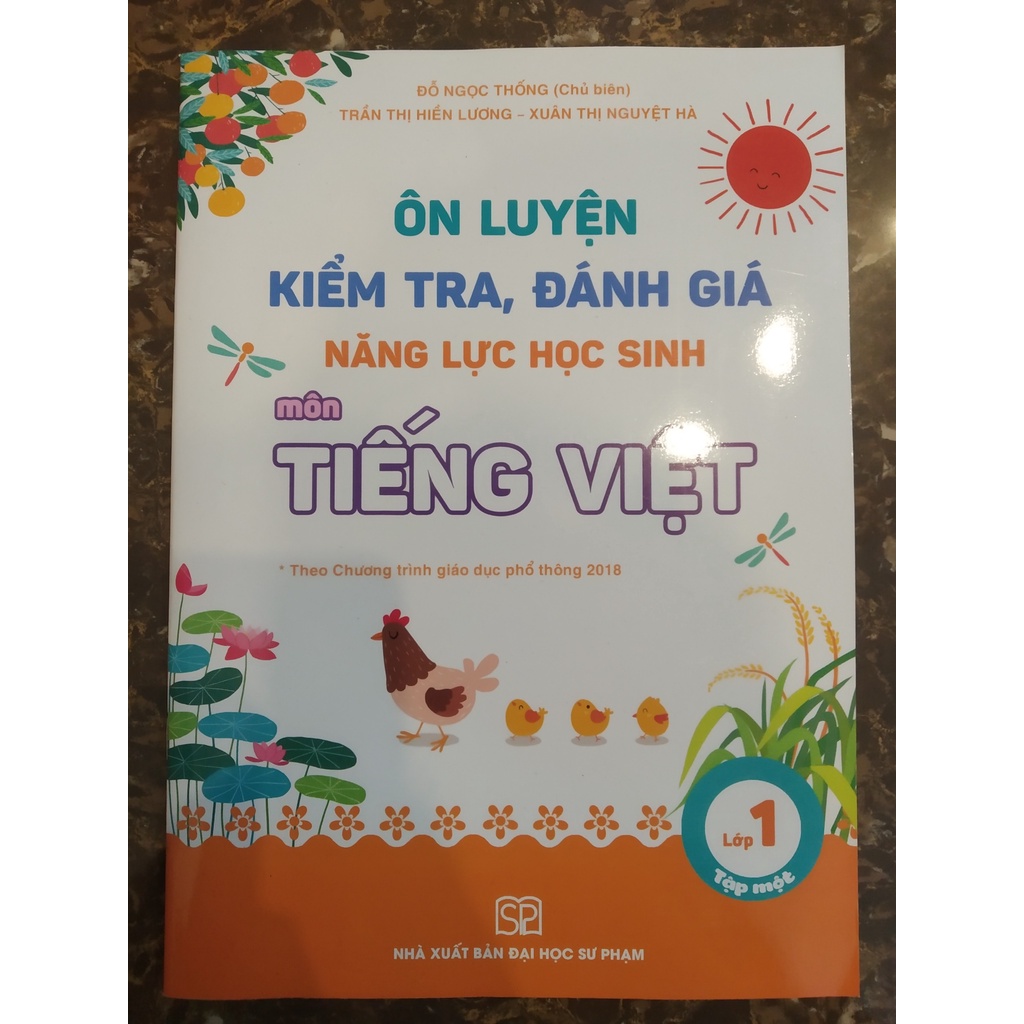 Sách - Ôn luyện, kiểm tra đánh giá năng lực học sinh môn Tiếng việt lớp 1 tập 1