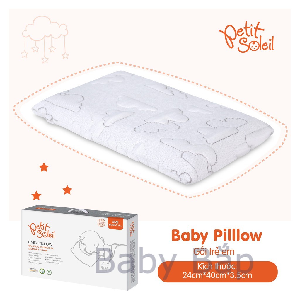 PETIT SOLEIL Baby Pilllow Gối trẻ em