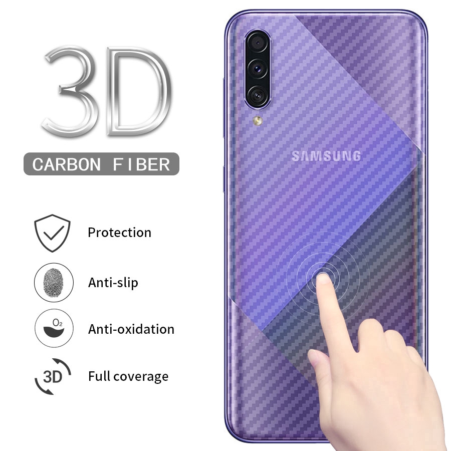 Set 5 phim dán sợi carbon bảo vệ mặt lưng cho Samsung Galaxy A10s/A30s/A20s/A50s/A21S/A51/A71/A01/A11/A31A10/A20/A30/A40/A50/A70