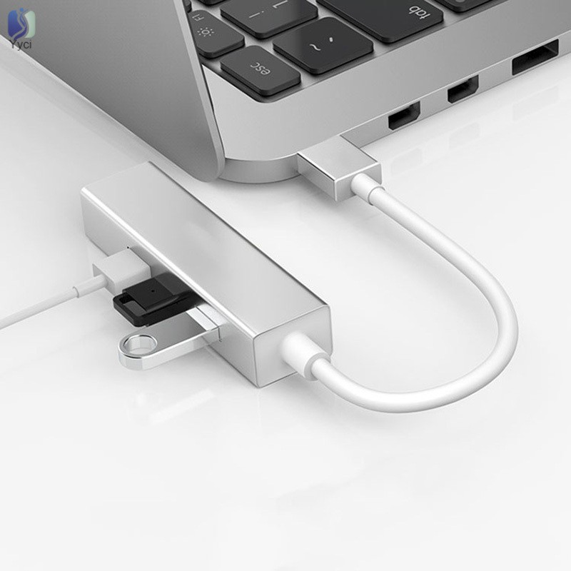 Bộ Chia 4 Cổng Usb 2.0/3.0 Sang Rj45 Ethernet Cho Macbook Asus Laptop Vn Vn