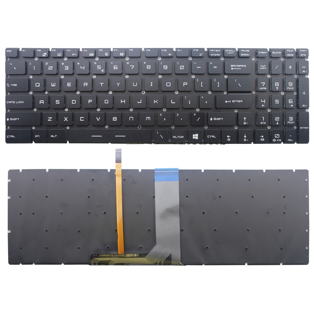 (KEYBOARD) BÀN PHÍM LAPTOP MSI GE62 dùng cho Steelseries CX62 CX72 GE62 GE72 GS60 GS70 GL62 GT62 GT72 GL62 GL72 WS60