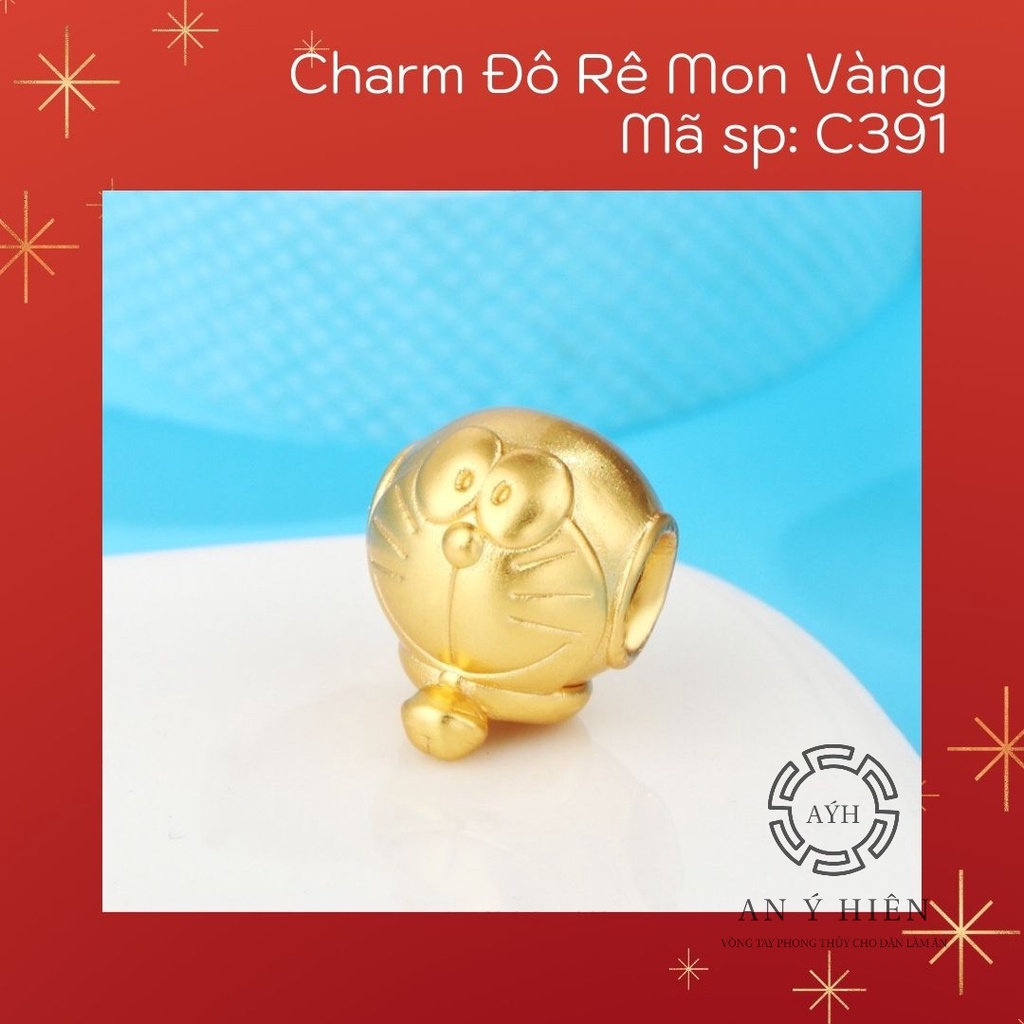 Charm Doraemon vàng #C391 ( An Ý Hiên)