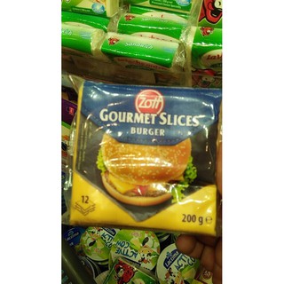 Phô mai lát Hamburger Zott gói 200g