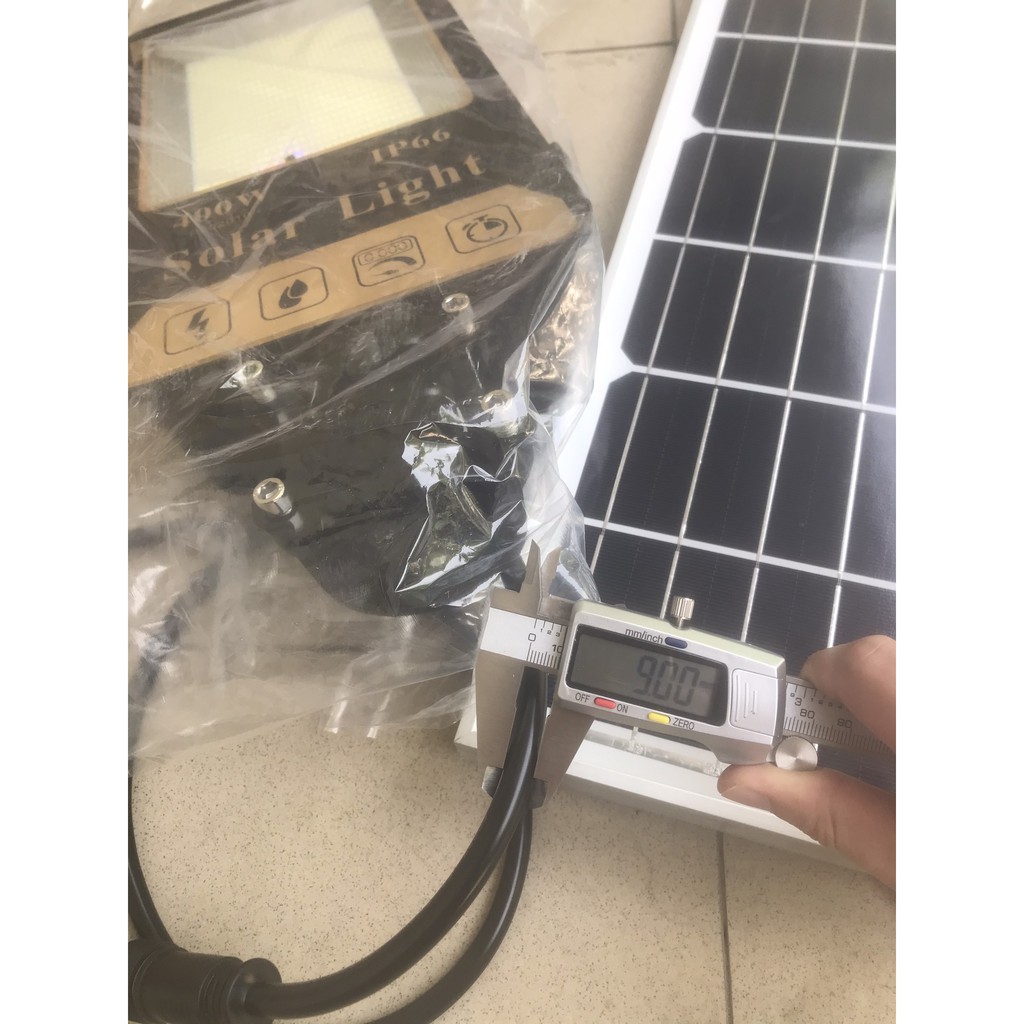 Đèn Bàn Chải 400W Công Nghiệp Pin MONO 60W - Pin Lithium 60.000mah - CTY Thiên Phúc Solar