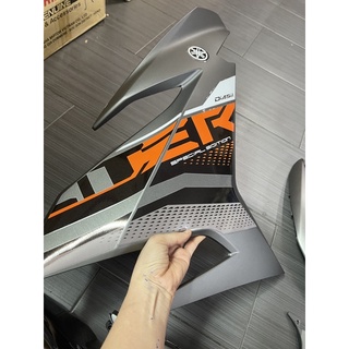 Dàn áo Exciter150 xám nhám cam