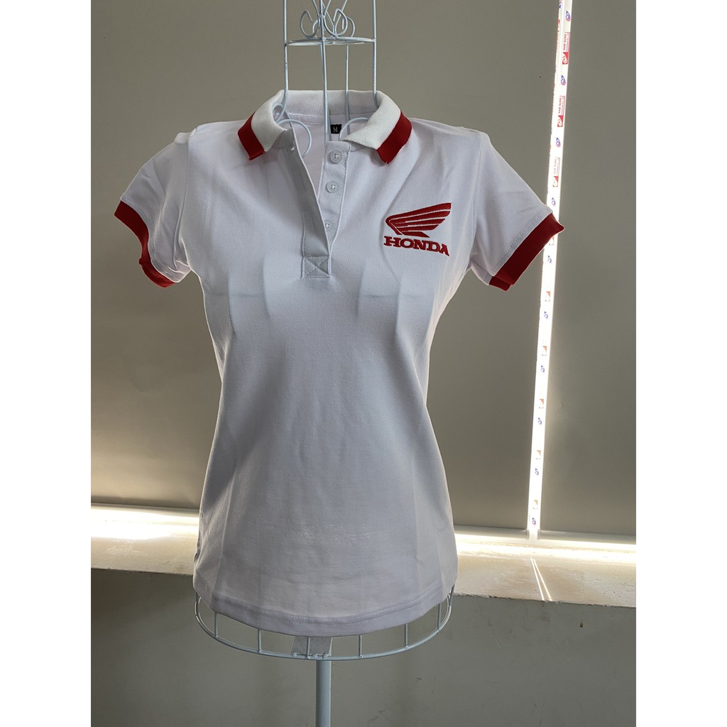 Áo thun honda cổ đỏ