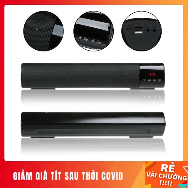 Loa Thanh Bluetooth Gaming Soundbar Thiết Kế Mới Công Suất Lớn B28S Để Bàn Dùng Cho Máy Vi Tính , Laptop, Tivi