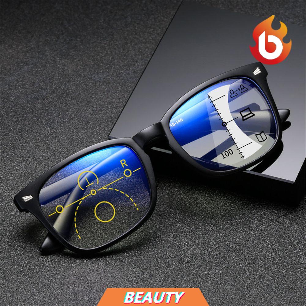 Kính Đọc Sách Vuông Chống Ánh Sáng Xanh Thời Trang Vintage Cho Nam Nữ