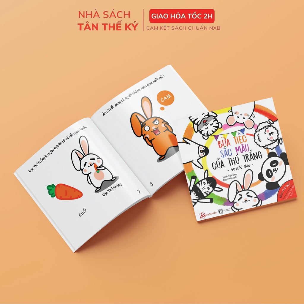Sách Ehon Nhật Bản - Điều kỳ diệu của màu sắc dành cho bé 0-6 tuổi ( Bộ 4 cuốn)