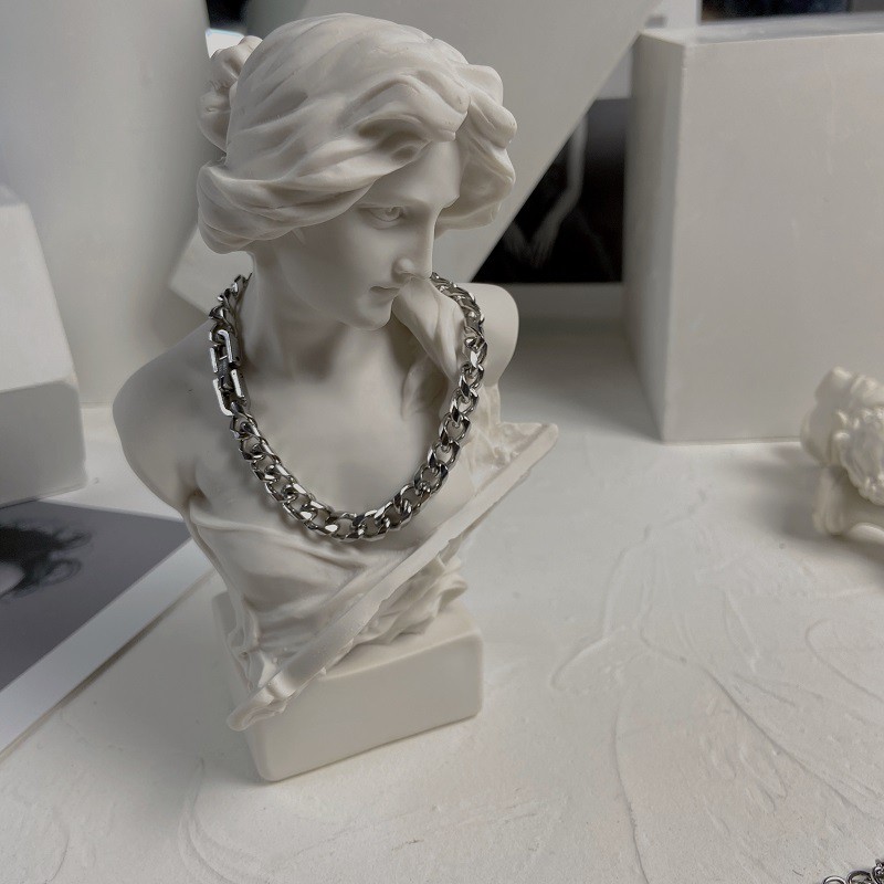 Vòng Đeo Tay Bằng Thép Titan Phong Cách Hiphop Đường Phố Thời Trang