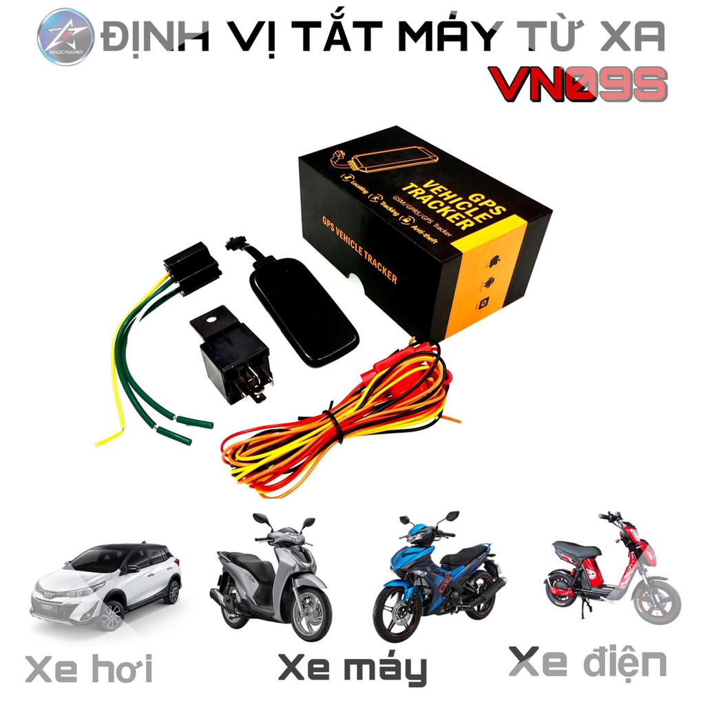 ĐỊNH VỊ TẮT MÁY TỪ XA GPS VN TRACKER - VN09S