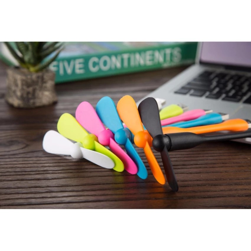 Quạt mini cổng USB cánh rời MÀU NGẪU NHIÊN