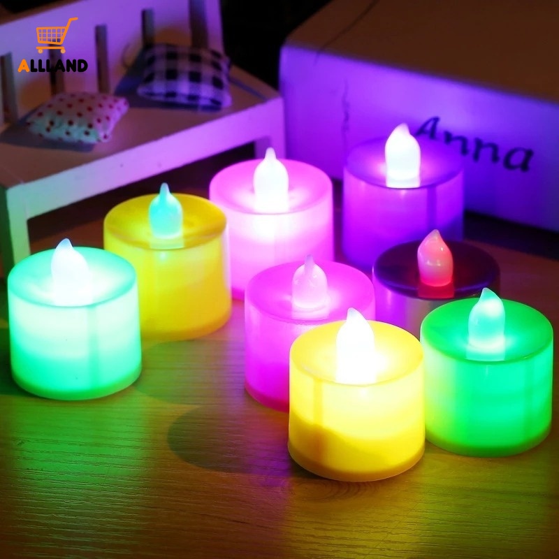 Đèn LED Hình Nến Không Khói Sáng Tạo Trang Trí Nhà Cửa/Giáng Sinh