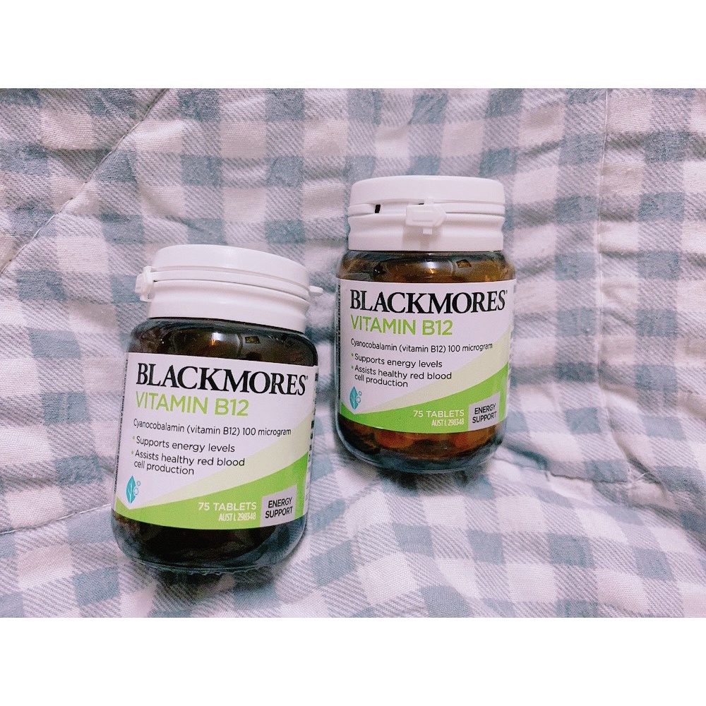 VITAMIN B12 BLACKMORES ÚC 30 VIÊN- HỖ TRỢ NGƯỜI ĂN CHAY VÀ CHỐNG TRẦM CẢM