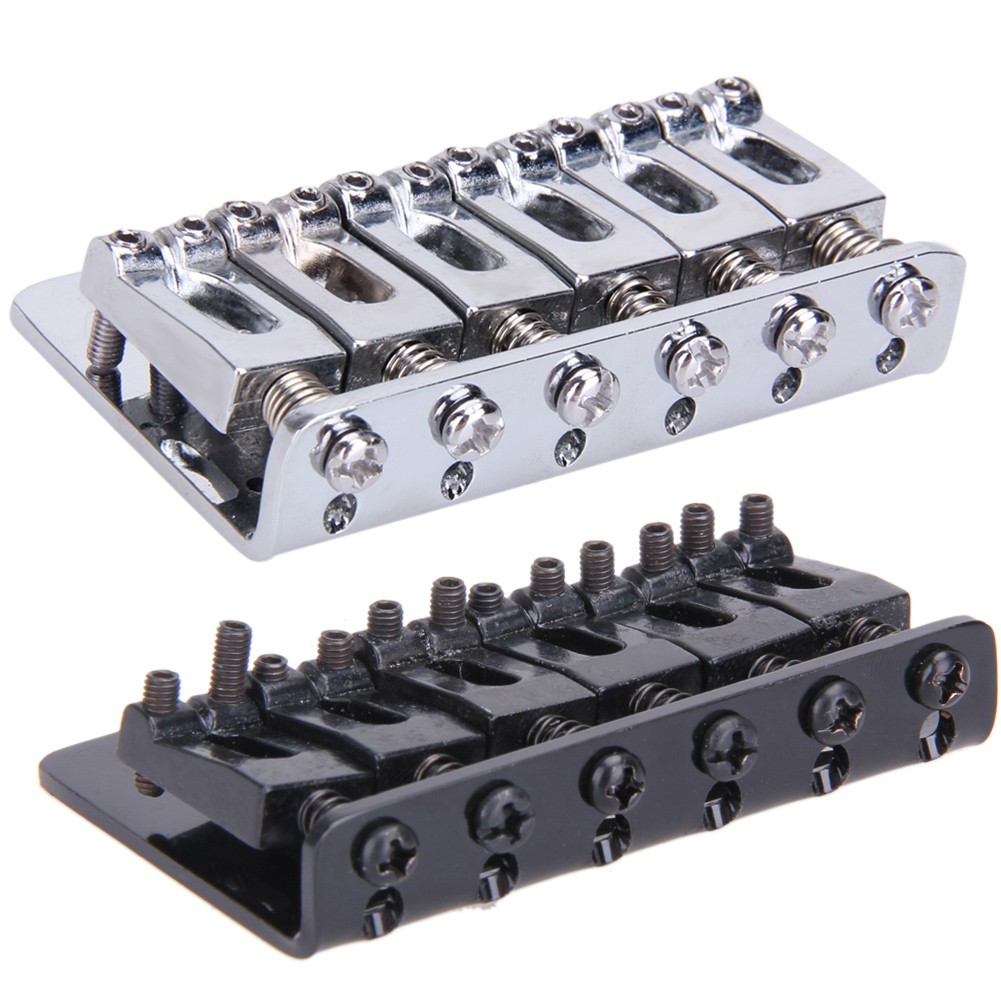 Ngựa đàn guitar điện 65mm 6 dây kèm phụ kiện